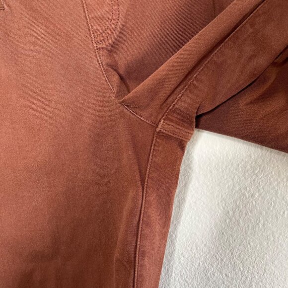 Spanx Womens Brown Stretch Twill Cropped Wide-Leg Pants XS 20989q - Picture 8 of 14